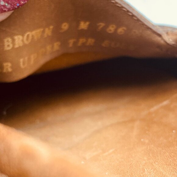 Giorgio Brutini Le Glove Men Aruba Brown Leather Weave Woven Tassel Loafers Sz 9 main image 7